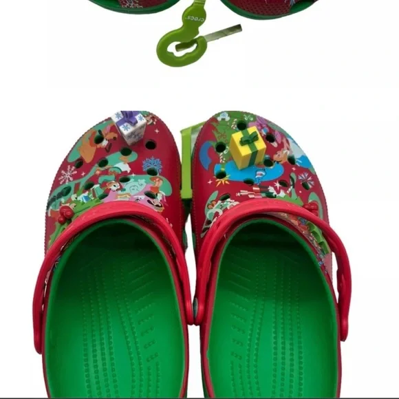 Disney Parks Holiday Christmas
New 
Crocs Mickey & Friends Clogs
W7 M5 UNISEX - Picture 5 of 7